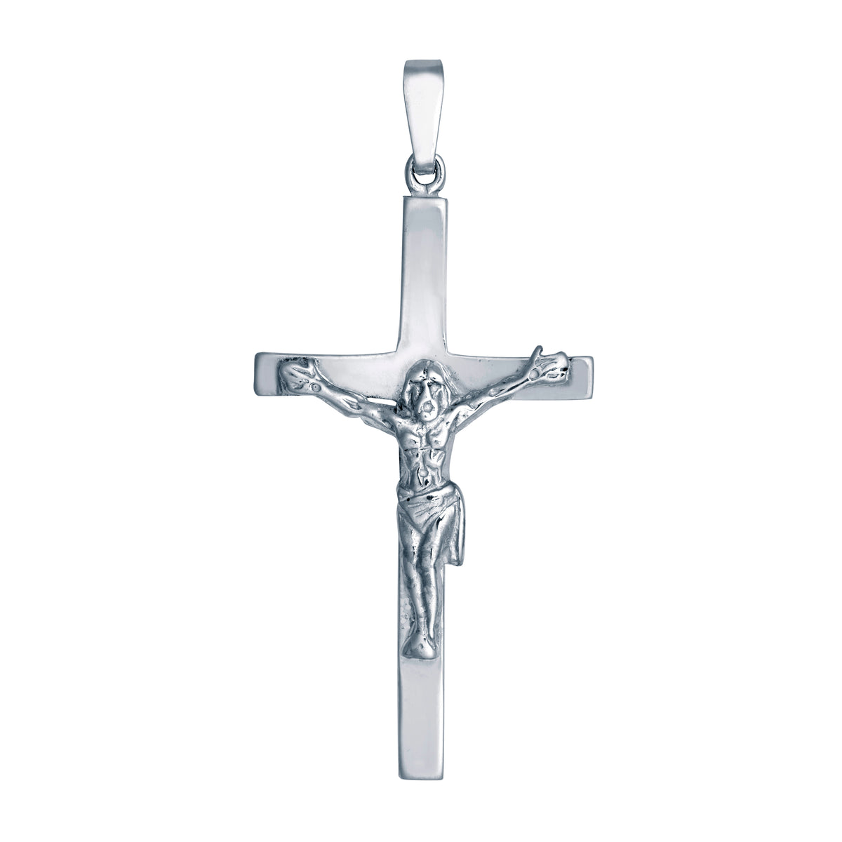 925 Silver Stamped Crucifix