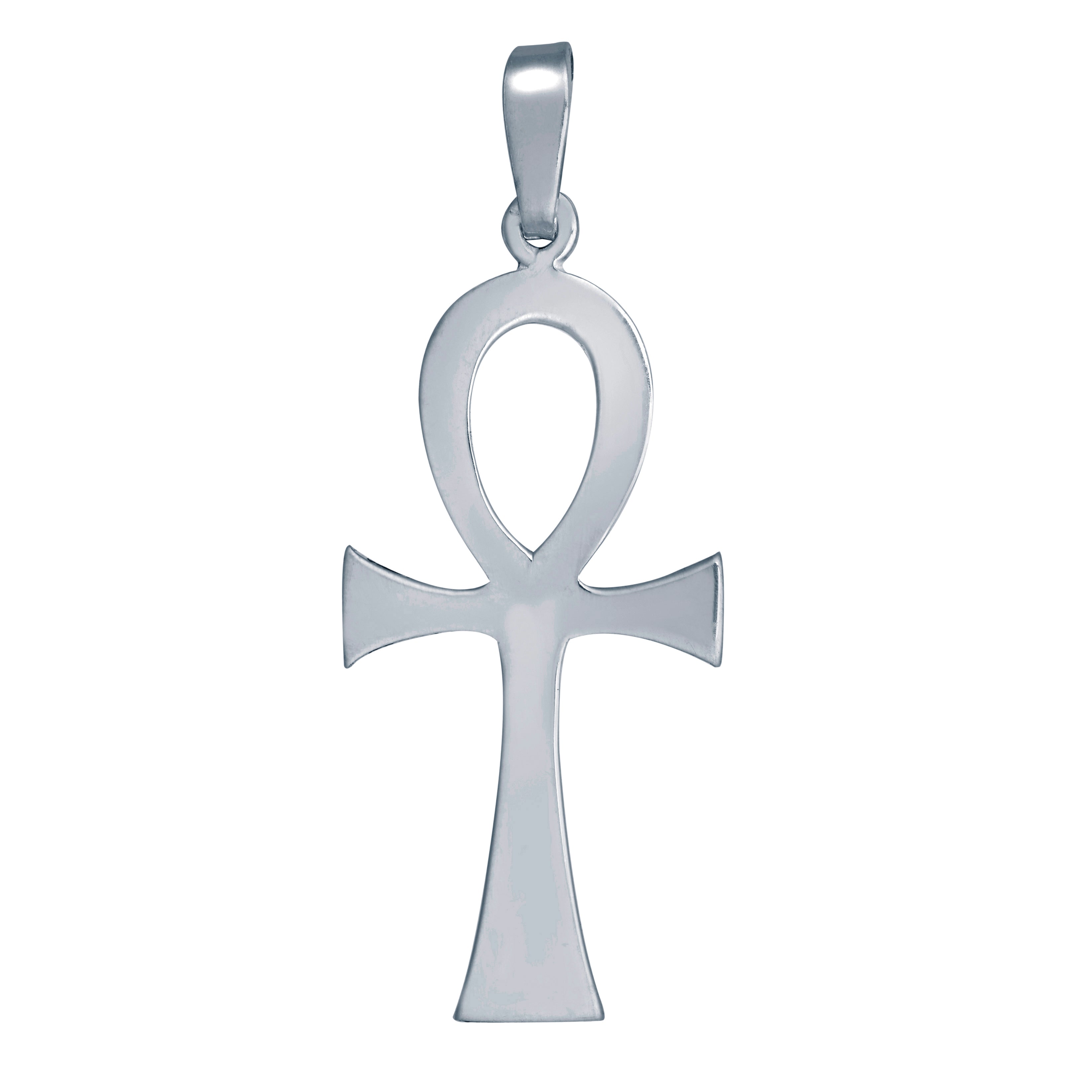 925 Silver Stamped Anc Cross