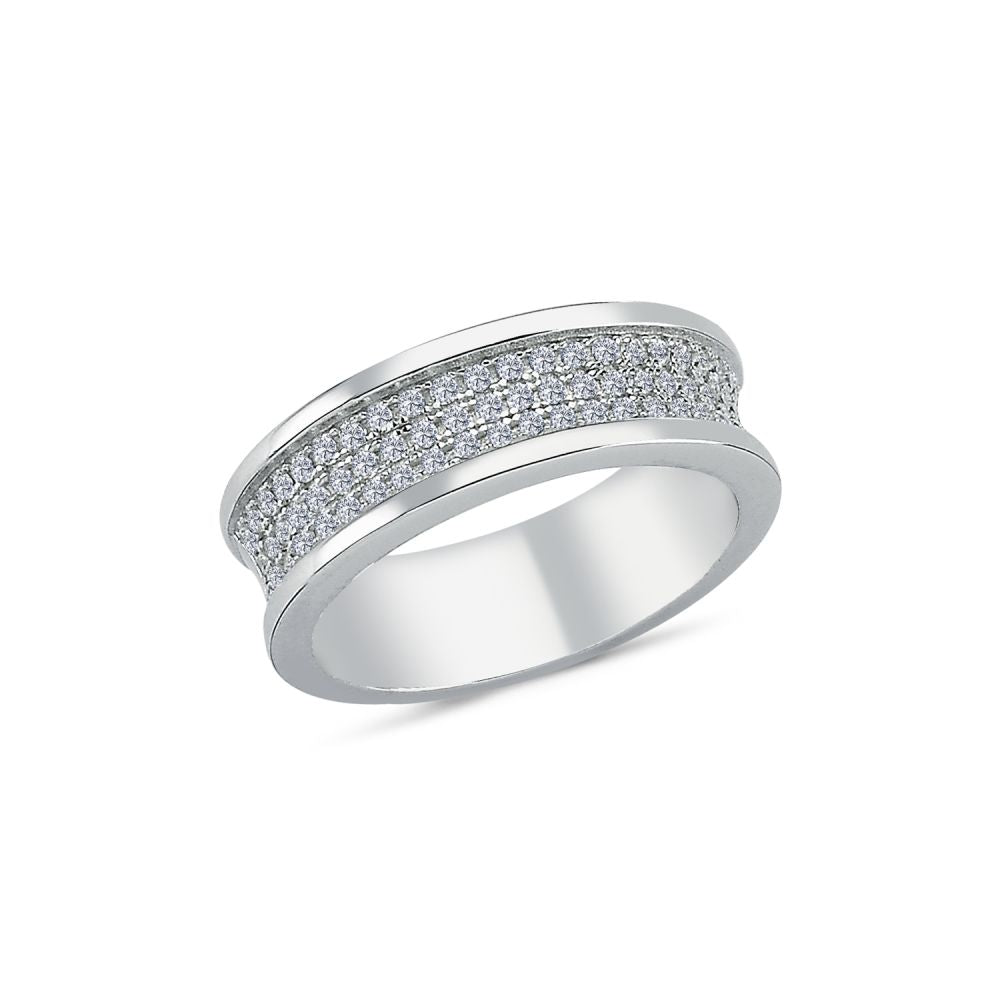 925 Silver Cubic Zirconia Ring