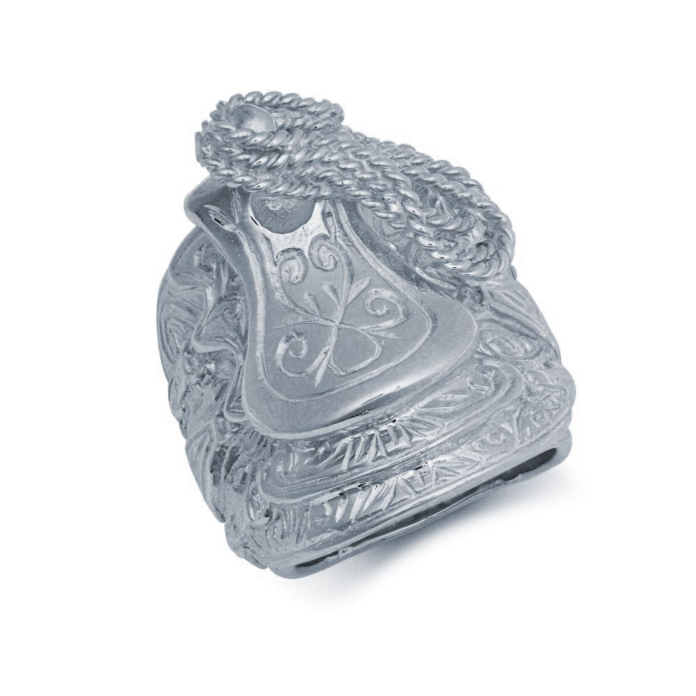 925 Silver Saddle Ring