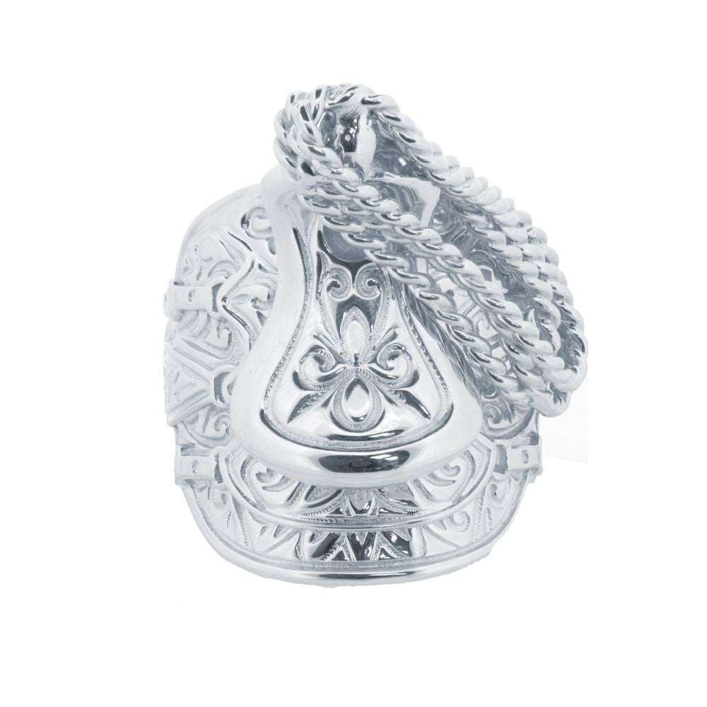 925 Silver Saddle Ring