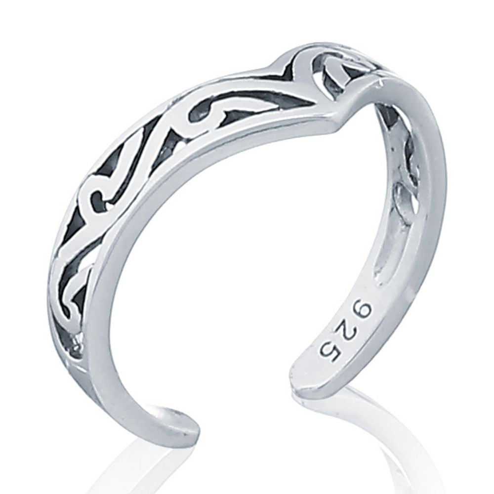 925 Silver Toe Ring