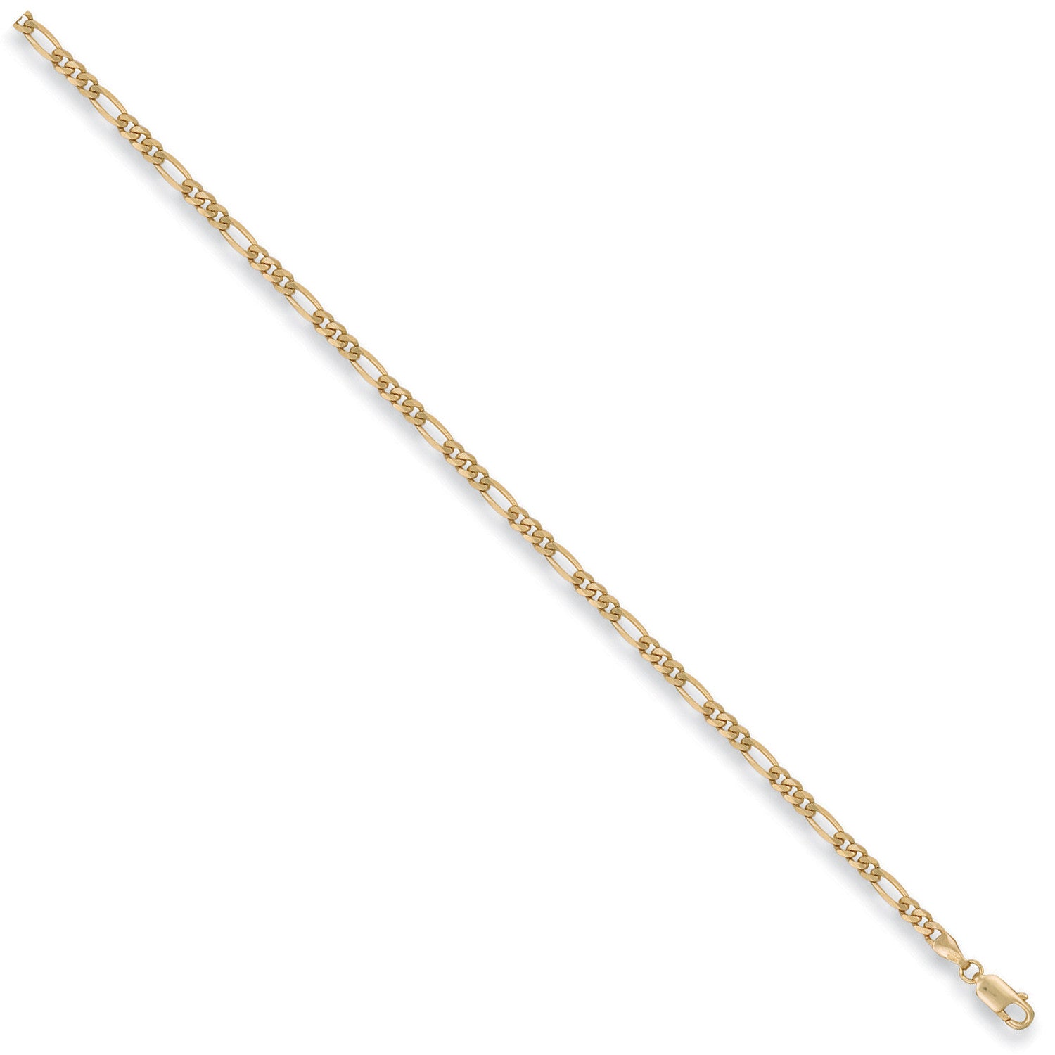 Yellow Gold 3.6mm Figaro Chain - 9ct Gold