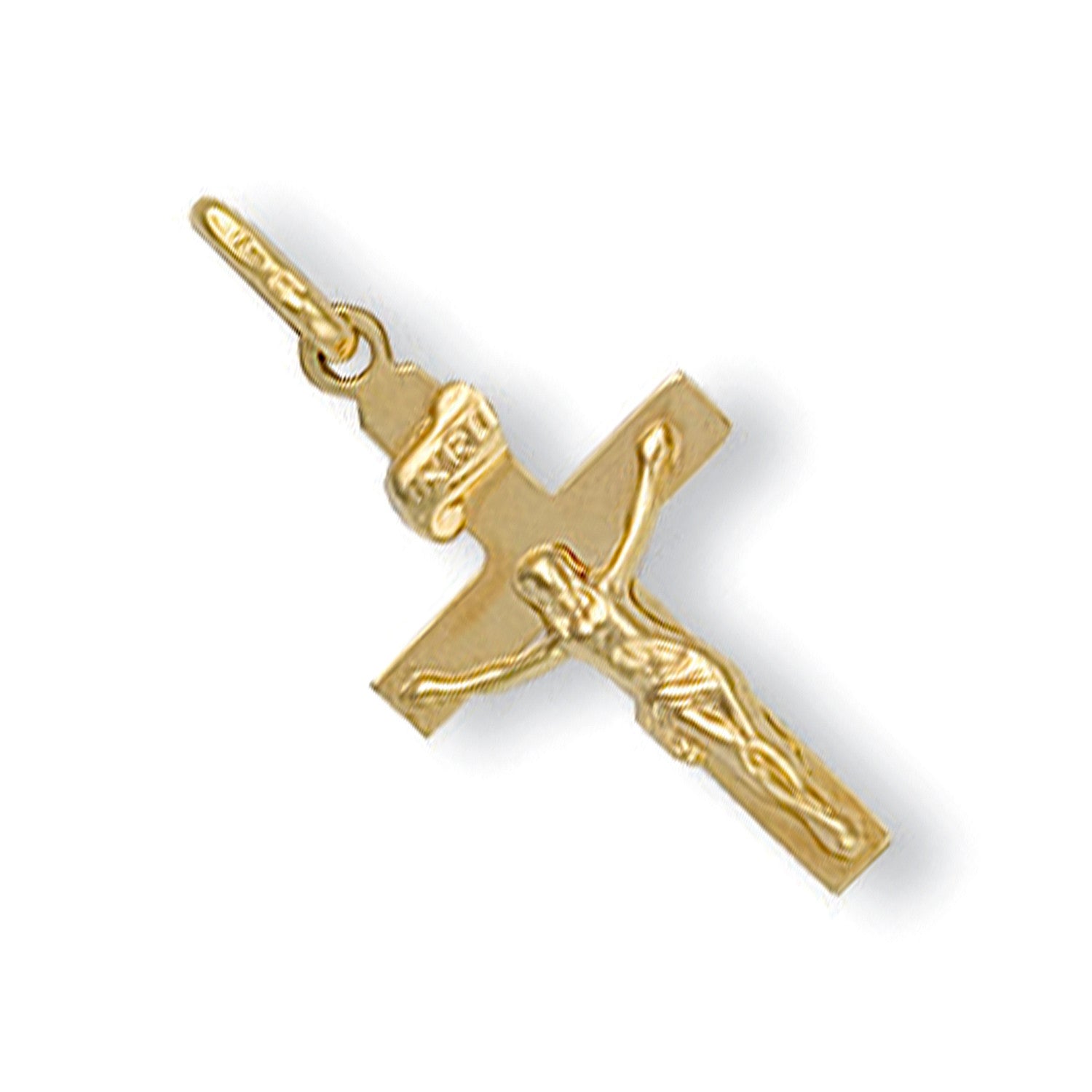 Yellow Gold Crucifix - 9ct Gold