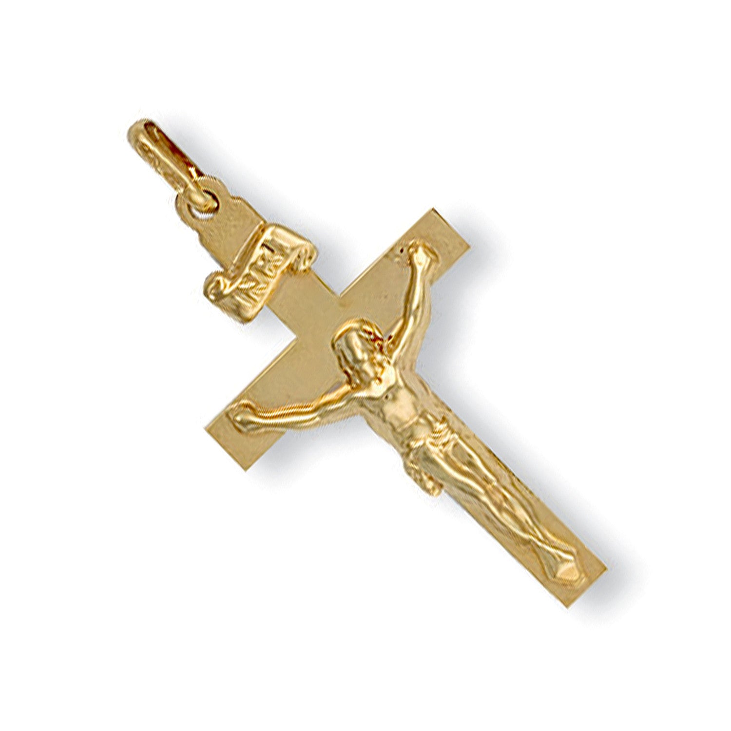 Yellow Gold Crucifix - 9ct Gold