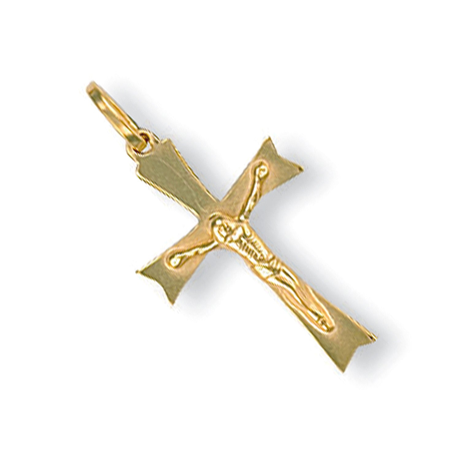 Yellow Gold Crucifix - 9ct Gold