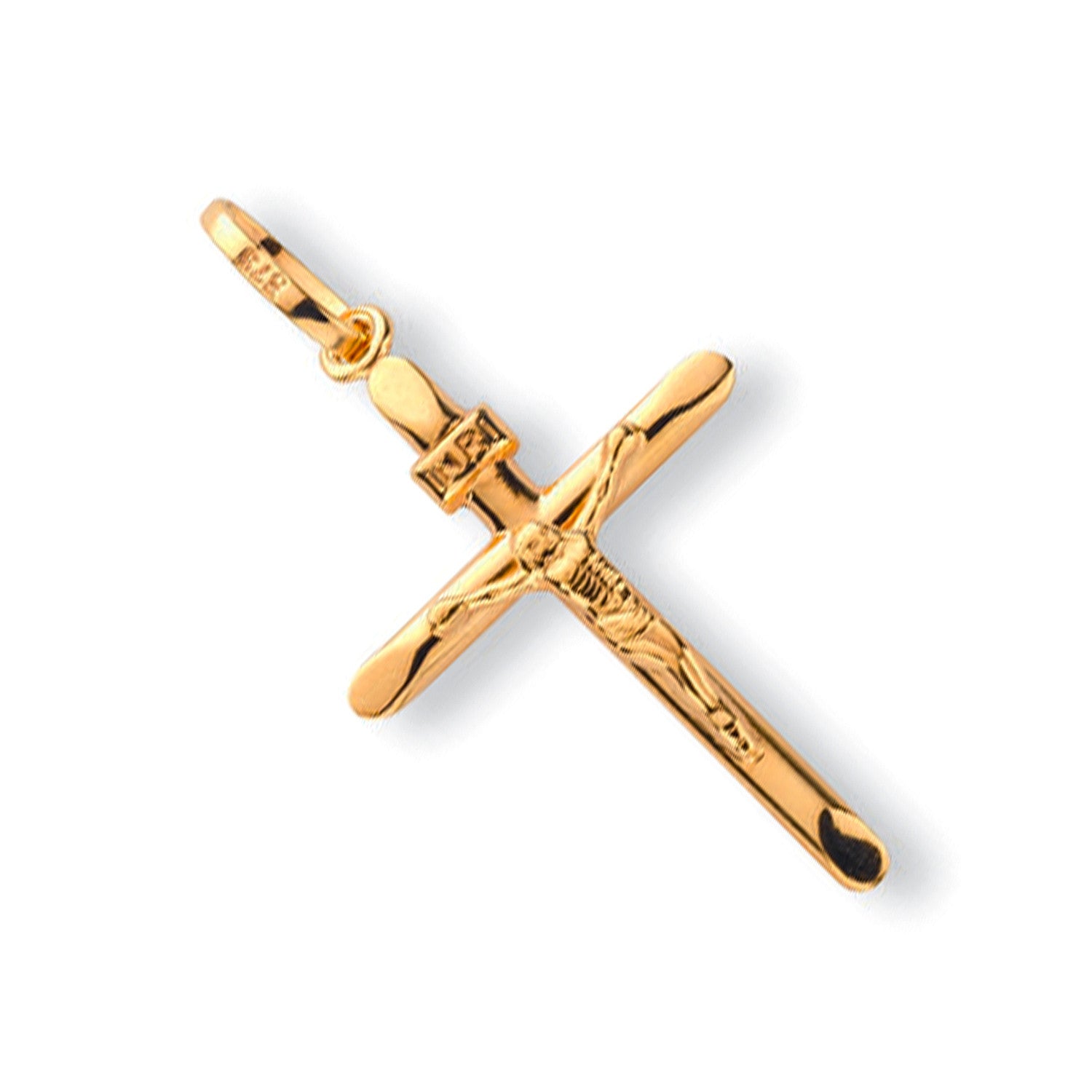 Yellow Gold Crucifix - 9ct Gold