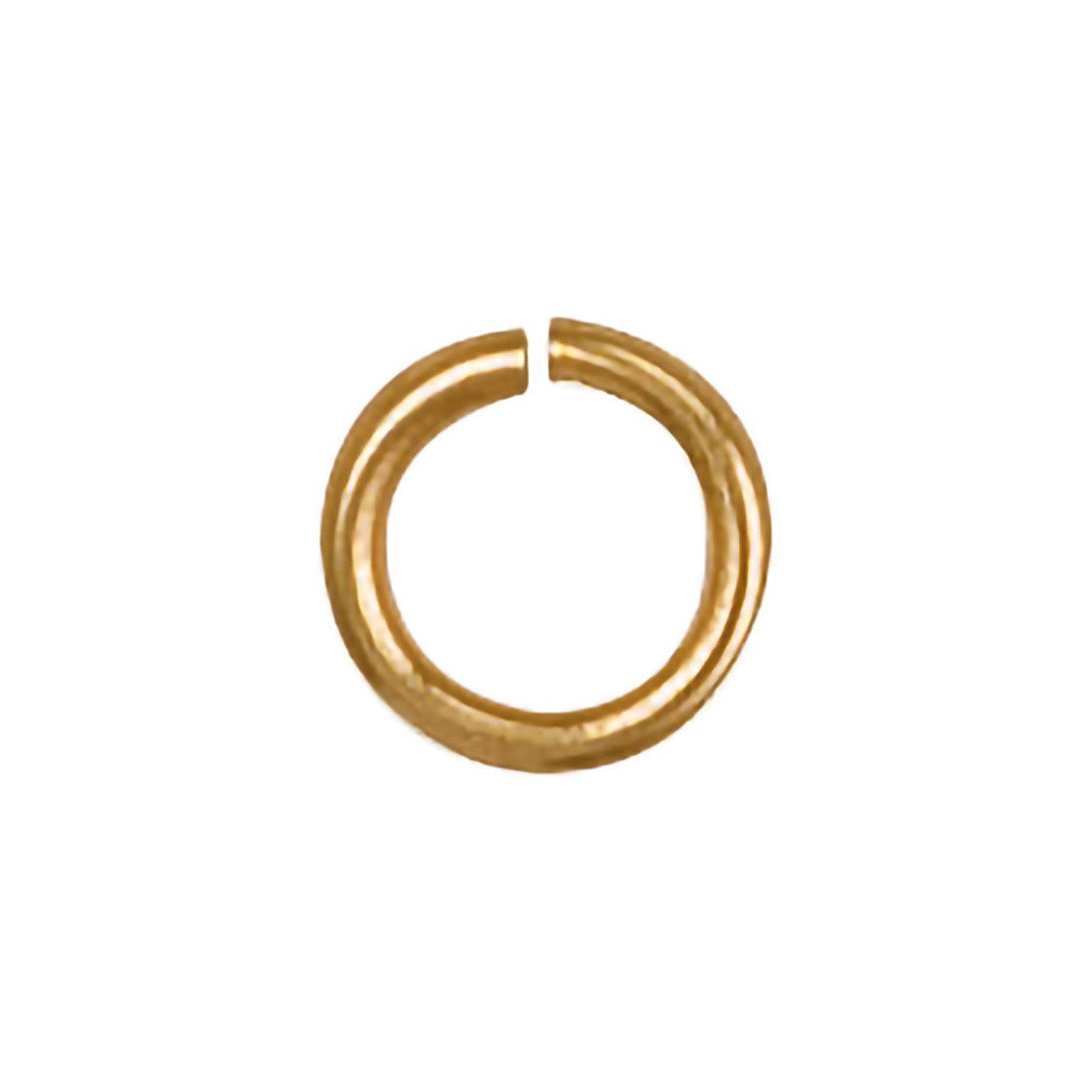 Yellow Gold 6mm Jump Ring (Pack of 6) - 9ct Gold