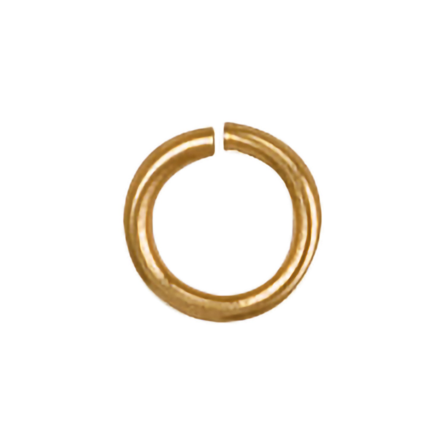 Yellow Gold 7mm Jump Ring (Pack of 6) - 9ct Gold