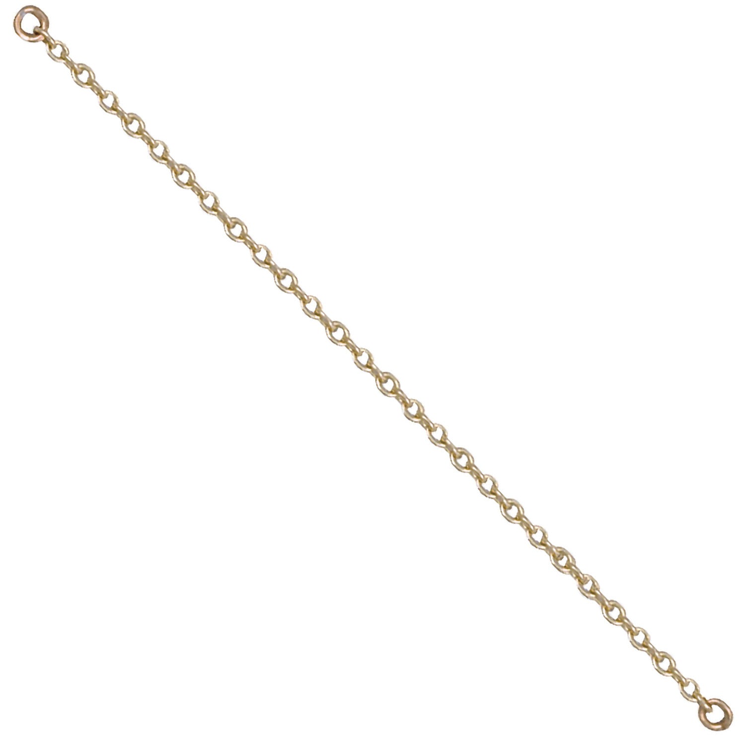 Yellow Gold 1.7mm Safety Chain (Pack of 3) - 9ct Gold