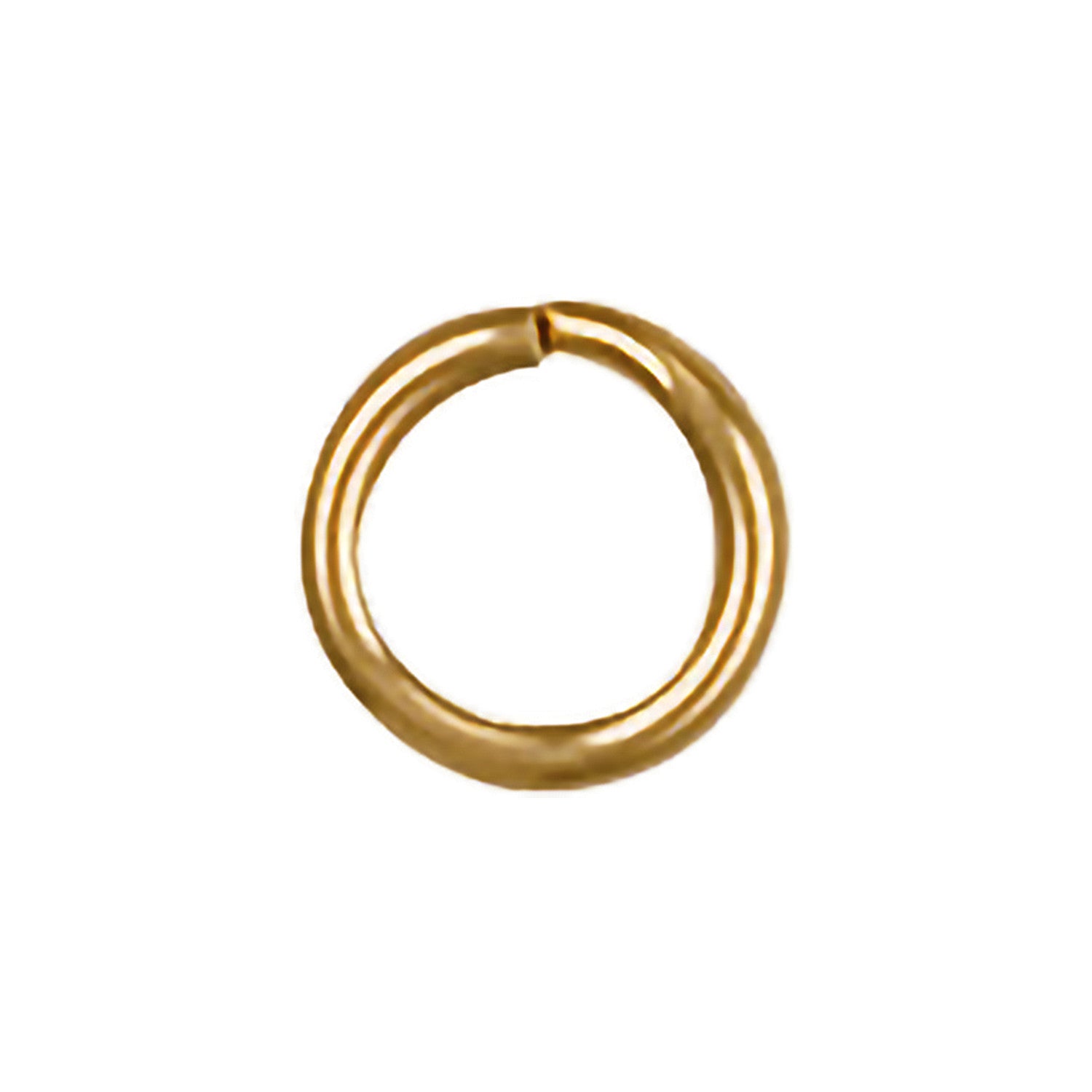 Yellow Gold 7mm Split Ring (Pack of 6) - 9ct Gold