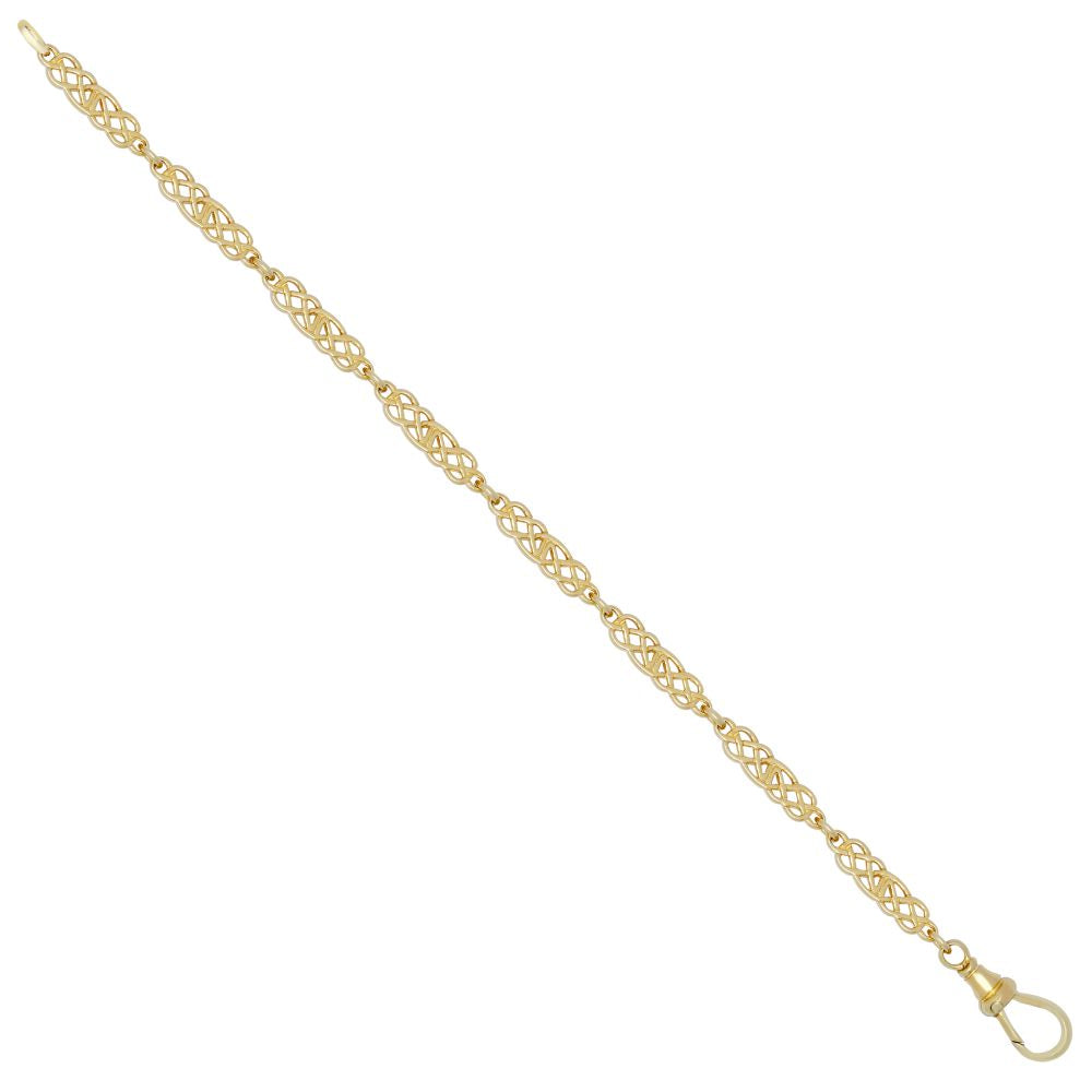9ct Yellow Hebridean Style Celtic Bracelet