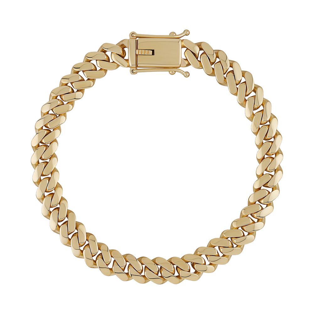 JBB454-22 | JN Jewellery 9ct Yellow Gold Cuban 8.5mm Gauge Chain