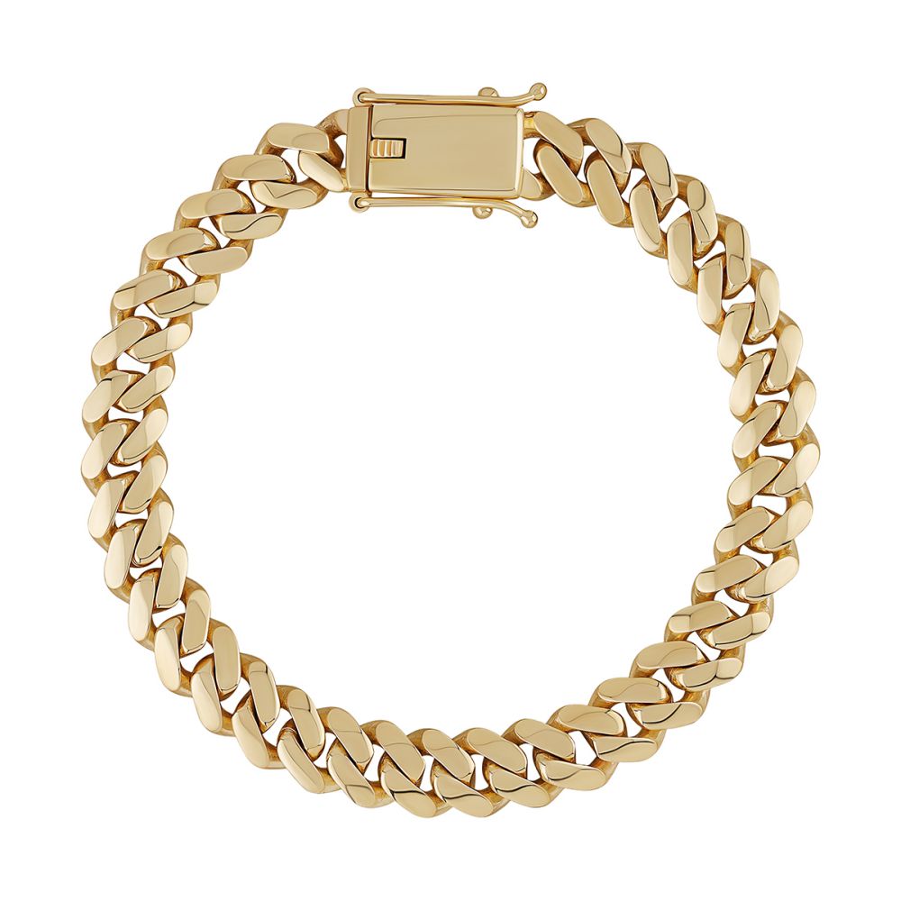 JBB455-26 | JN Jewellery 9ct Yellow Gold Cuban 10mm Gauge Chain