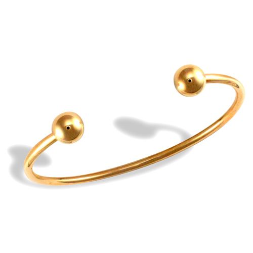 9ct Yellow Gold Torque Bangle