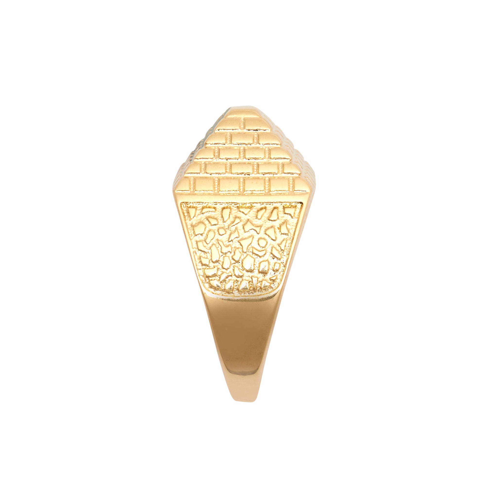9ct Yellow Gold Child's Pyramid Ring