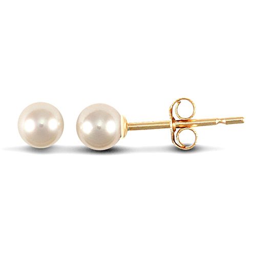 Cultured Pearl Stud Earrings