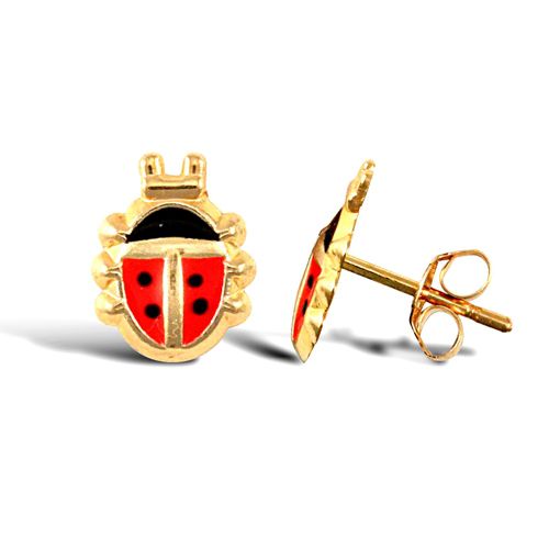 9ct Yellow Gold Stud Earrings