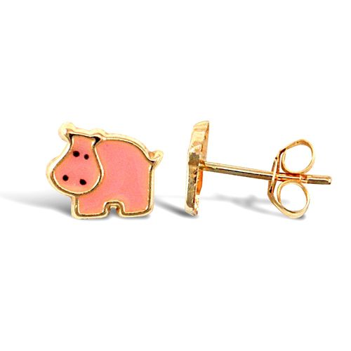 9ct Yellow Gold Stud Earrings