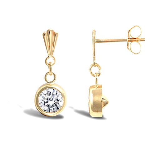 9ct Yellow Gold Stud Earrings