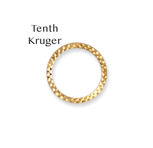 9ct Yellow Gold 10Th Kruger Bezel