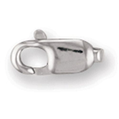 9ct White Gold Lobster Clasp