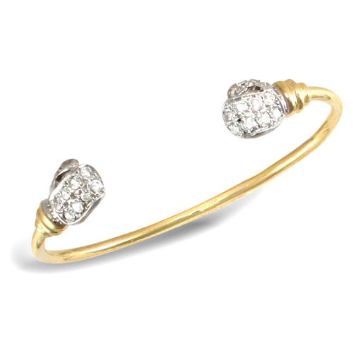 9ct Yellow Gold Childrens / baby Bangle