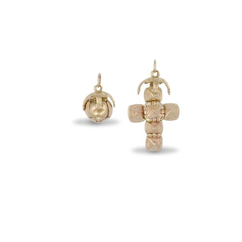 9ct Yellow Gold Masonic Ball