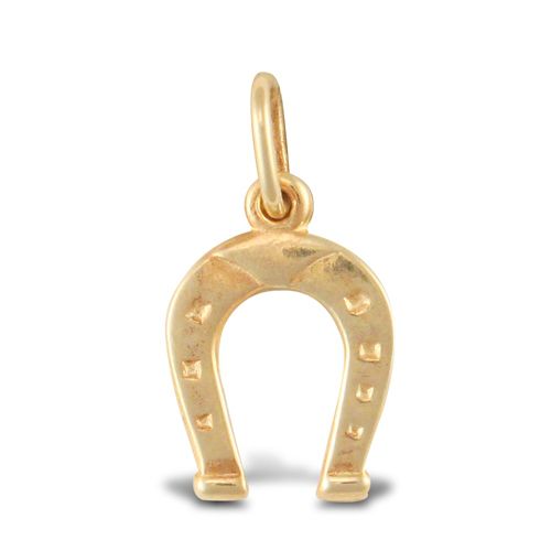 9ct Yellow Gold Horseshoe Charm