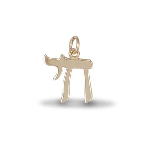 9ct Yellow Gold Chai Pendant