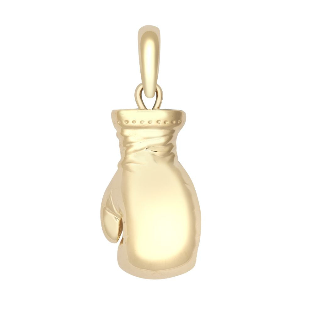 9ct Yellow Gold Boxing Glove Pendant