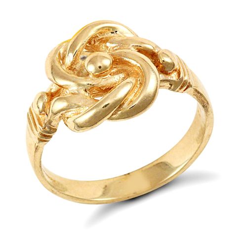 9ct Yellow Gold Knot Ring