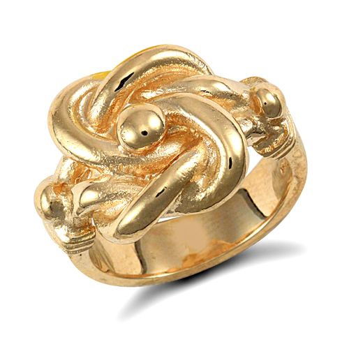 9ct Yellow Gold Knot Ring
