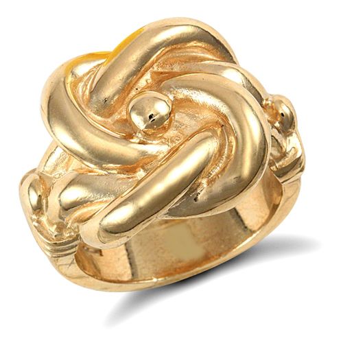9ct Yellow Gold Knot Ring