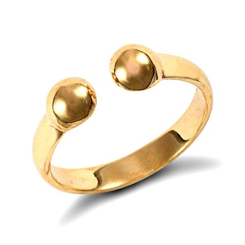 9ct Yellow Gold Torque Ring