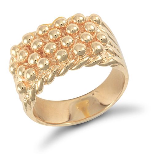 9ct Yellow Gold Keeper Ring