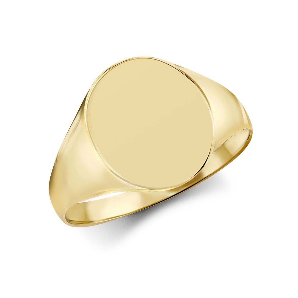 9ct Yellow Gold Signet Ring