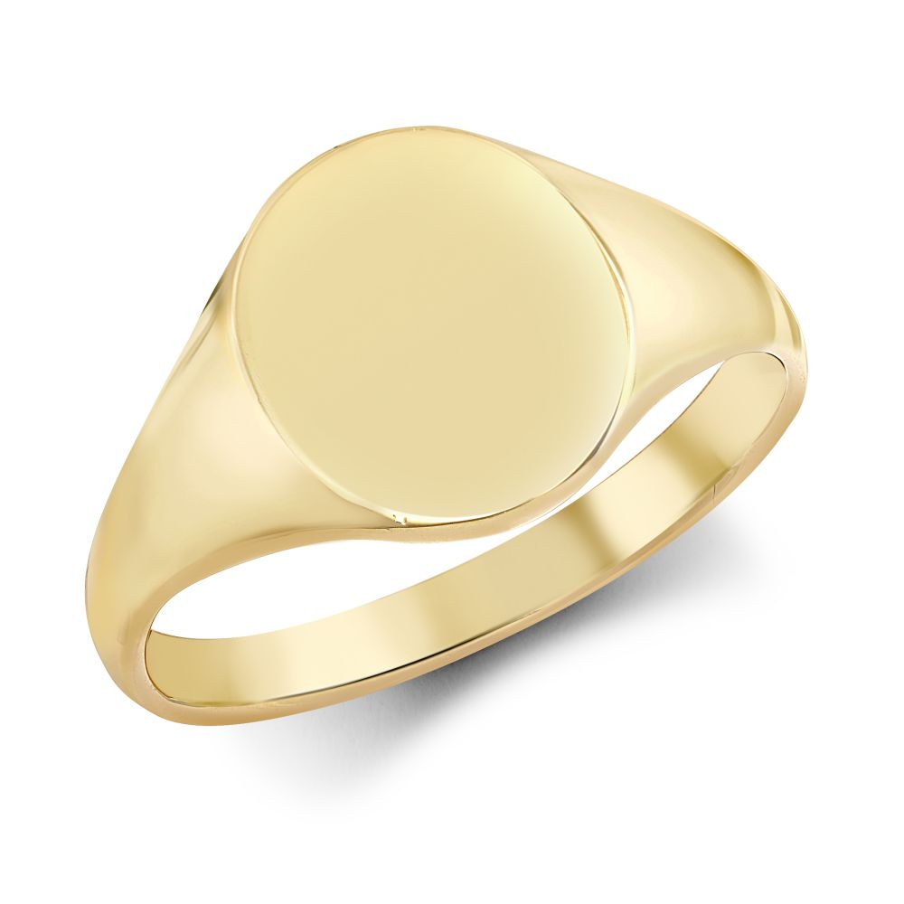 9ct Yellow Gold Signet Ring