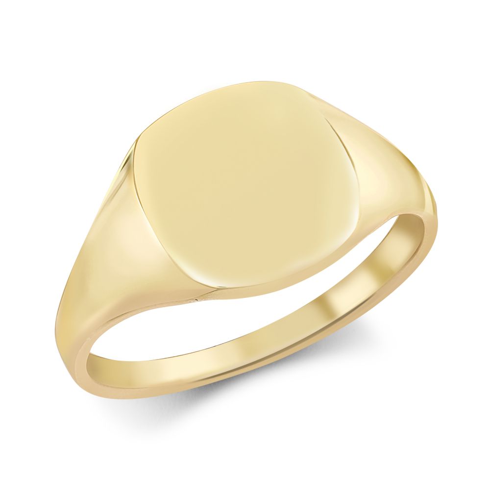 9ct Yellow Gold Signet Ring
