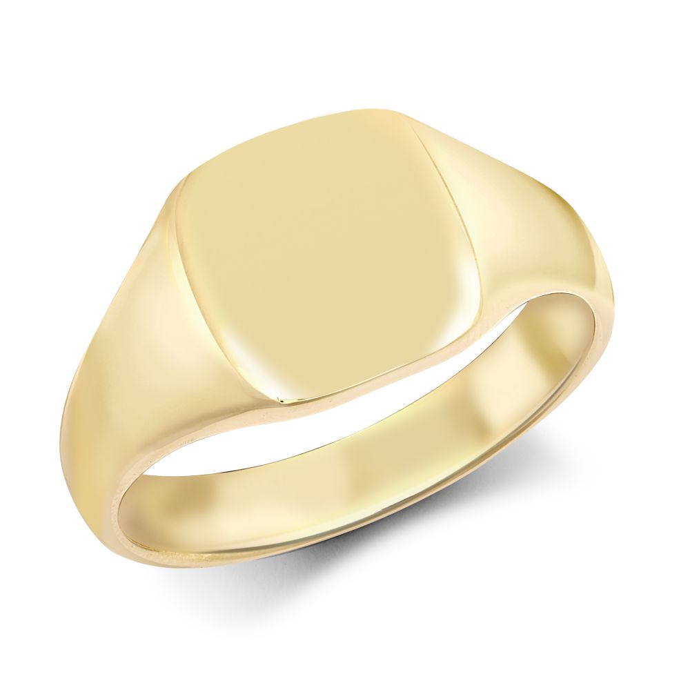 9ct Yellow Gold Signet Ring