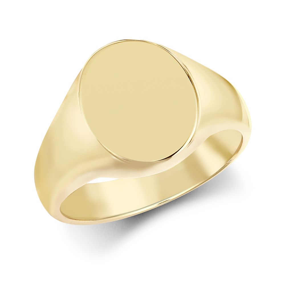 9ct Yellow Gold Signet Ring
