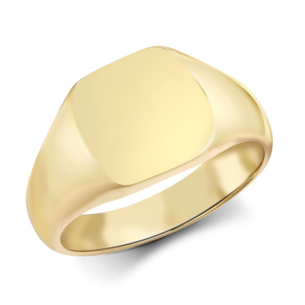 9ct Yellow Gold Signet Ring
