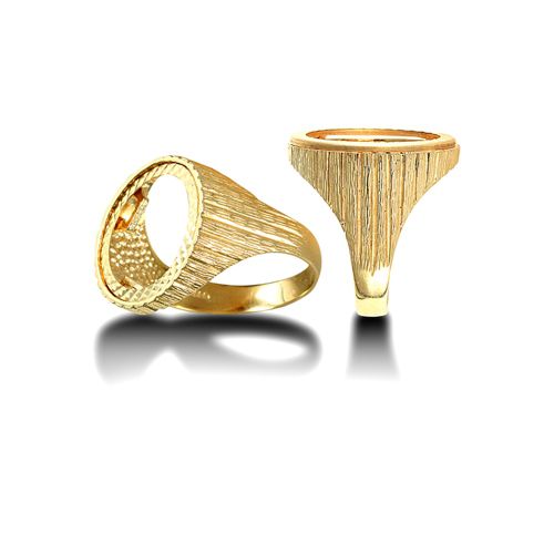9ct Yellow Gold Tenth Kruger Ring
