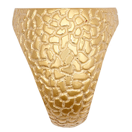 9ct Yellow Heavy Weight Round Full Sov Ring Mount