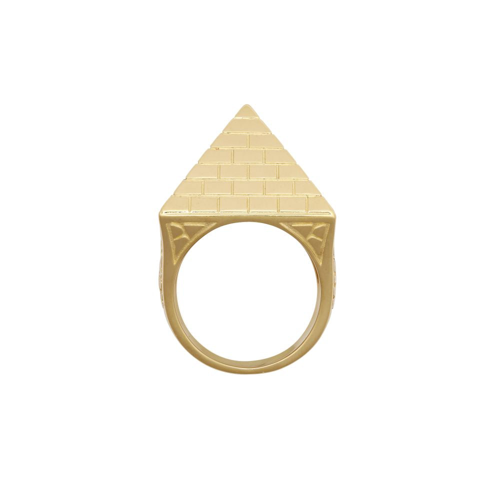 9ct Yellow Gold 1.5 Ounce Pyramid Ring