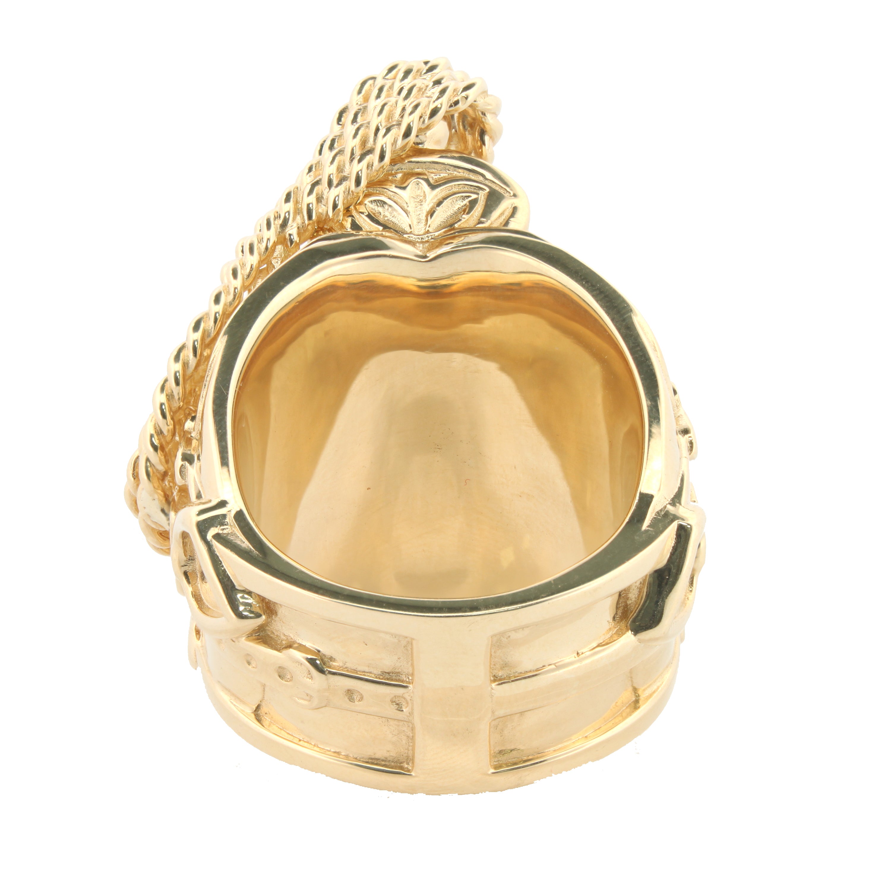 9ct Yellow Gold Saddle Ring