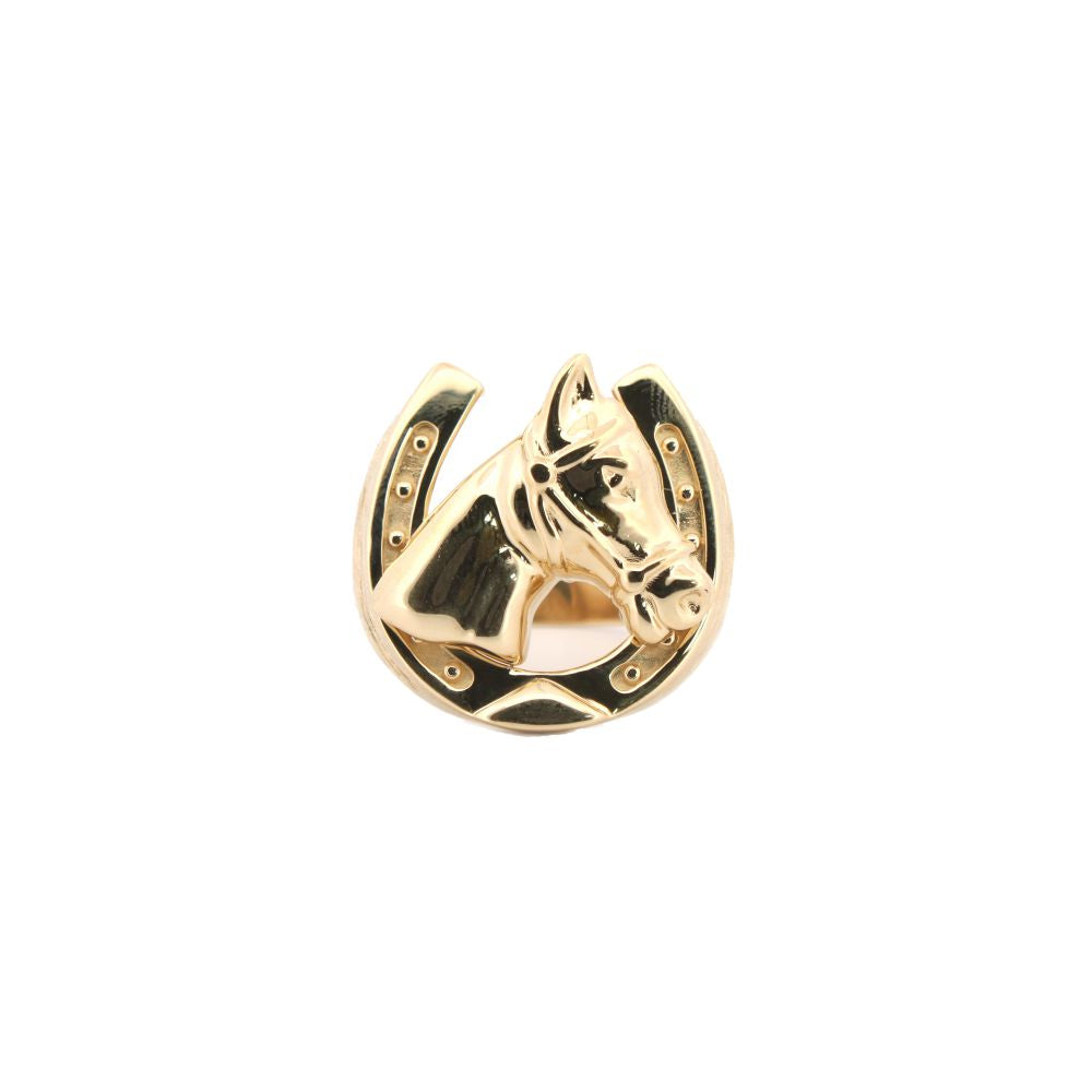 9ct Yellow Gold Horse Shoe Ring
