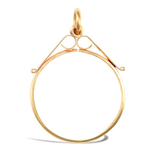 9ct Yellow Gold Tenth Kruger Sovereign Pendant