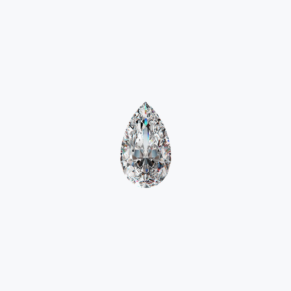 LABPE025 | 0.25cts/4.00mm Laboratory Grown Pear Cut D colour VS clarity diamond