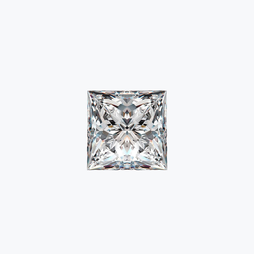 LABPR150 | Certificated 1.50cts/7.30mm Laboratory Grown Princess Cut D colour VS clarity diamond
